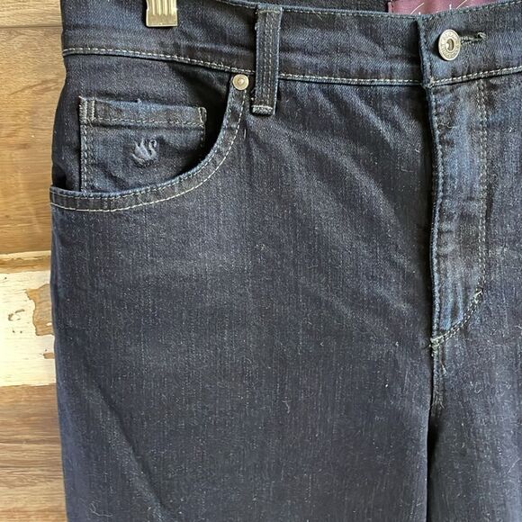 Gloria Vanderbilt Amanda Jeans Size 10 Indigo Blue Vintage 2012 Average Length - Picture 5 of 13
